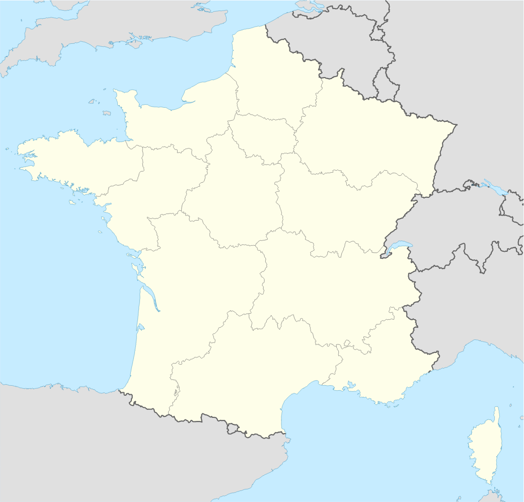 Carte des régions de France